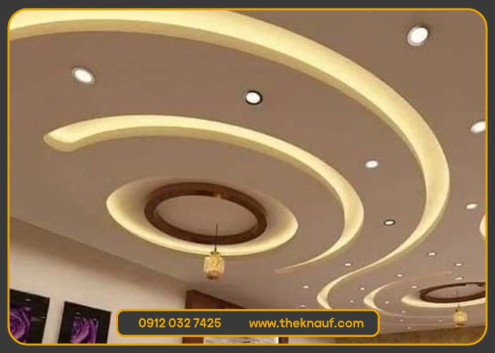 زیباییشناسی و طراحی منعطف سقف کناف