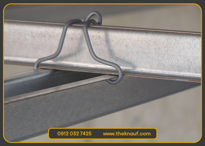 نحوه نصب کلیپس کناف و نکات اجرایی