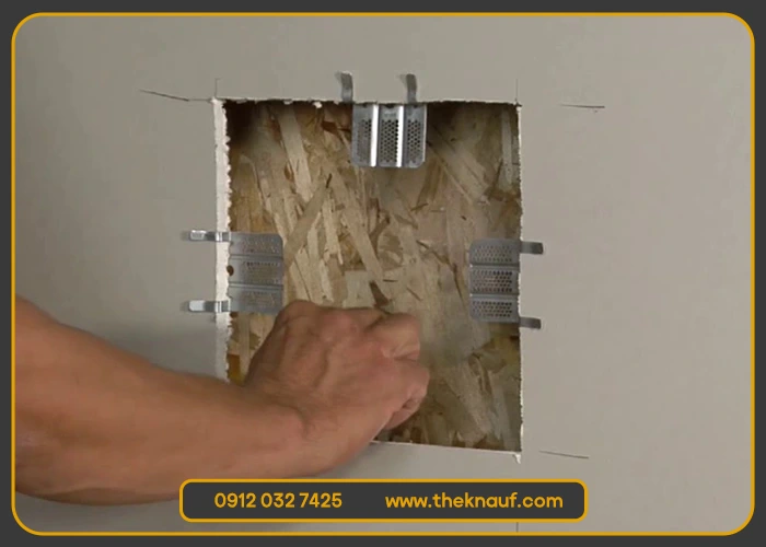 بررسی ویژگیهای کلیپس کناف استاندارد