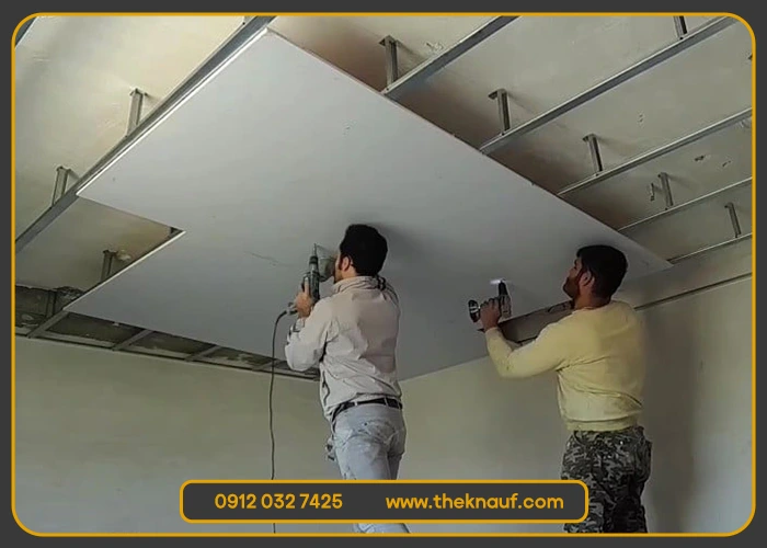 نکات فنی مهم در نصب کلیپس کناف