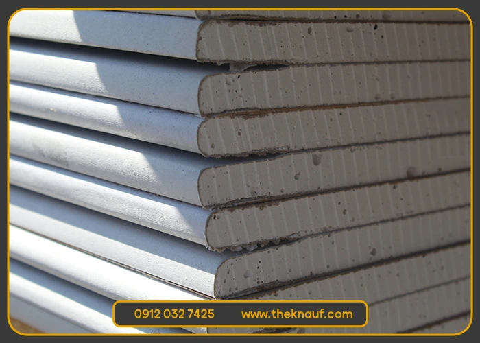 مقایسه انواع پانلهای کناف در یک جدول