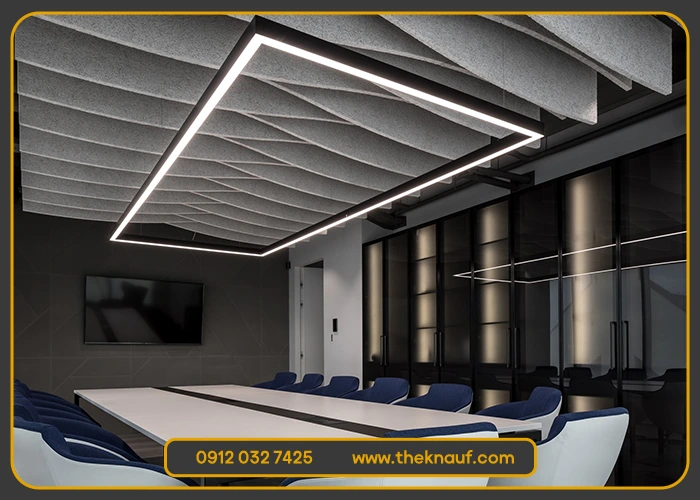نکات مهم در اجرای طراحی سقف پذیرایی با کناف در سال ۲۰۲۵