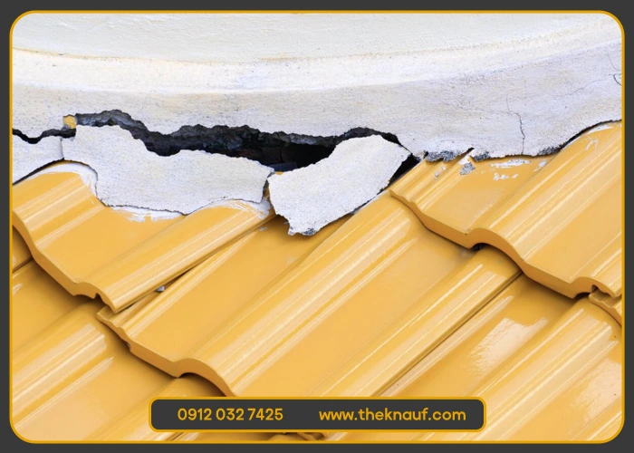 راهکارهای جلوگیری از ریزش سقف کناف