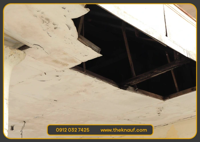 راهکارهای جلوگیری از ریزش سقف کناف