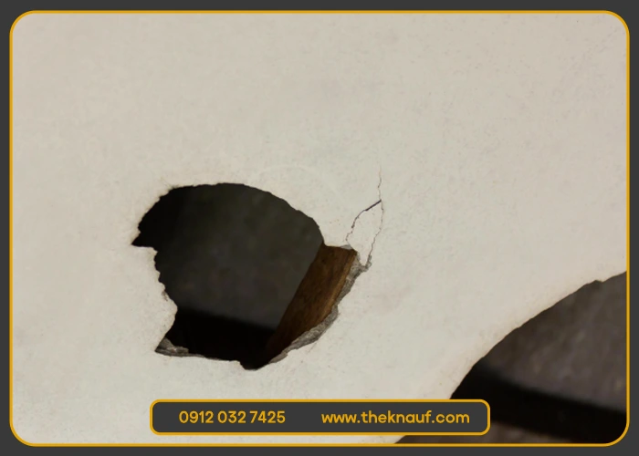 دلایل اصلی ریزش سقف کناف