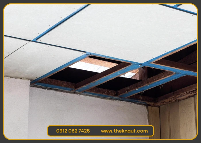 دلایل اصلی ریزش سقف کناف