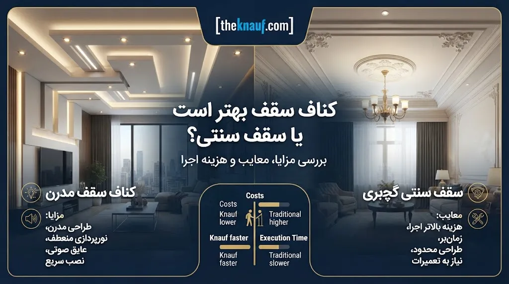 کناف سقف